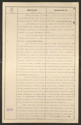 Tomić, Stanko, 23.5.1913. Policijski karton