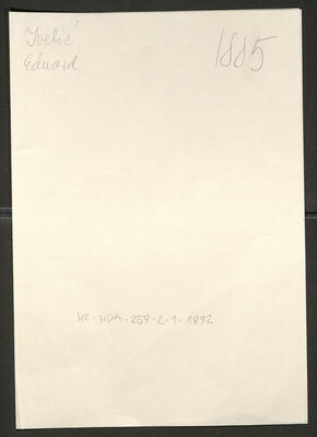 Ivelić, Eduard, 8.1.1902. Policijski karton