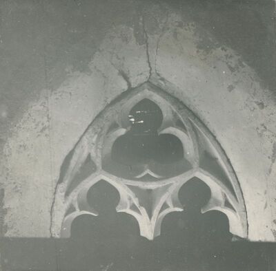 Lepoglava - Župna crkva, krunište gotičkog prozora