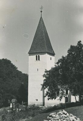 Klenovec Humski (Hum na Sutli) - Kapela sv. Vida, vanjština, zvonik