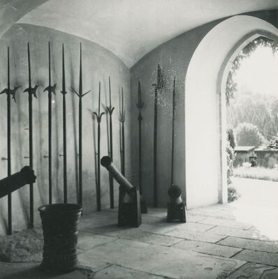 Trakošćan - dvorac, ulazni trijem