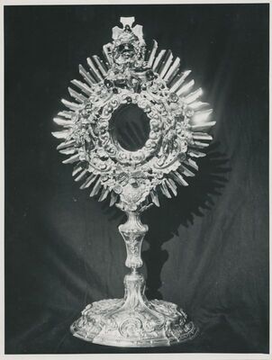 Klenovnik - župna crkva Presvetog Trojstva, monstranca