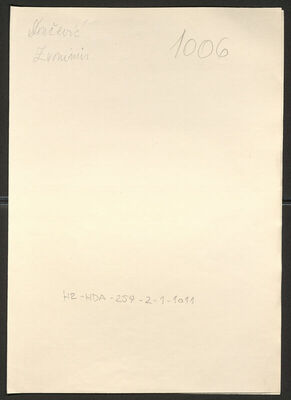 Dončević, Zvonimir, 14.7.1912. Policijski karton