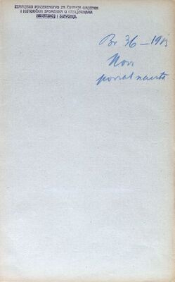 Novi Vinodolski - Frankopanski kaštel s kulom Kvadrac, povrat nacrta