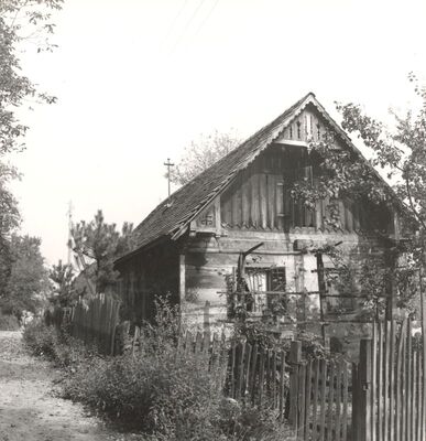 Kozjača - Tradicijska kuća, zabatno pročelje