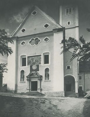 Krapina - Franjevačka crkva sv. Katarine, vanjština