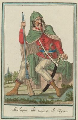 Morlaque de canton de Segna