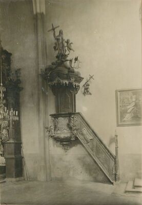 Lepoglava - Crkva Bogorodice, propovjedaonica