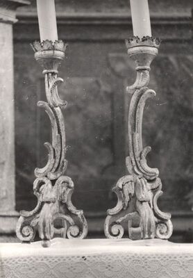 Kloštar Ivanić - Župna crkva Uznesenja Blažene Djevice Marije, svijećnjaci