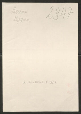 Mačan, Stjepan, 24.8.1908. Policijski karton