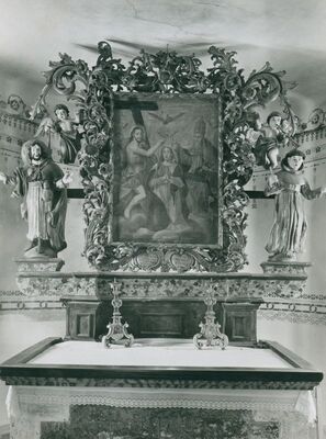 Žejinci - Kapela sv. Luke, glavni oltar