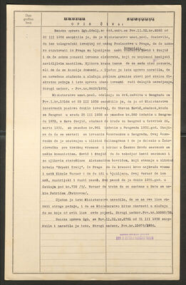 Stojić, Sava. Policijski karton