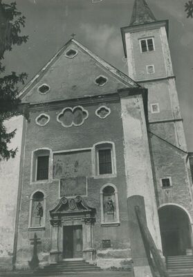 Krapina - Crkva sv. Katarine, vanjština