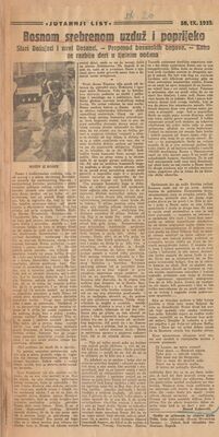 Bosnom srebrenom uzduž i poprijeko