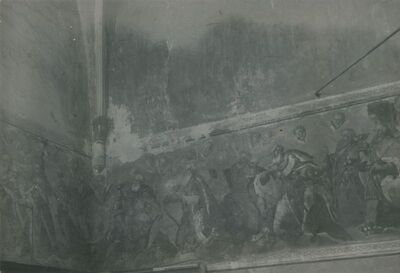 Lepoglava - Crkva Bogorodice, freske na sjevernom zidu pjevališta