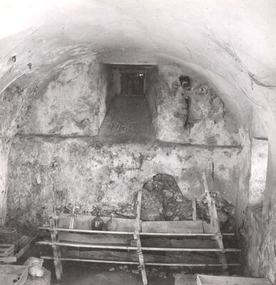 Slavetić - Dvorac Oršić, podrum južnog krila