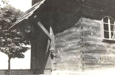 Velika Mlaka - Kapela sv. Barbare, zapadni ulaz