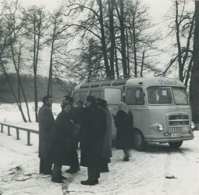 Trakošćan - autobus, konzervatori
