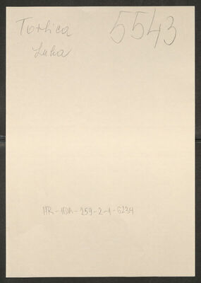 Torbica, Luka, 15.10.1909. Policijski karton