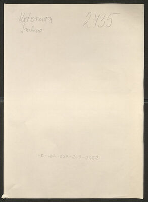 Kotorman, Imbro, 27.3.1897. Policijski karton