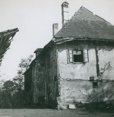 Vukovina - Kurija Alapić, pogled s jugozapada