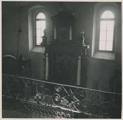 Varaždin - crkva, unutrašnjost