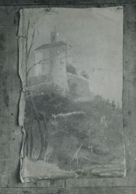 Trakošćan - dvorac, skica