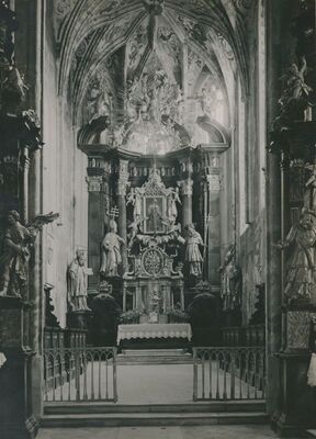 Lepoglava - Crkva Bogorodice, Glavni oltar