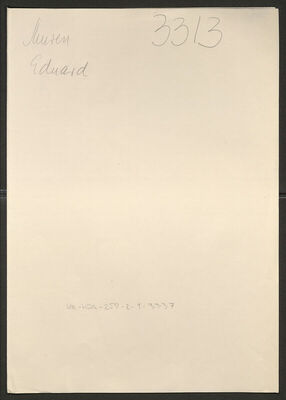 Muren, Eduard, 1.5.1915. Policijski karton