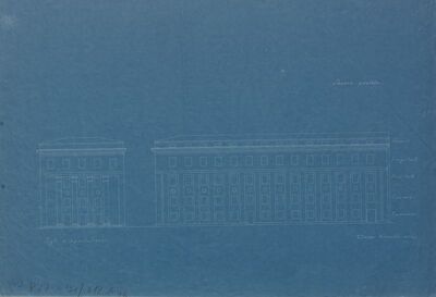 Palača burze, pročelja