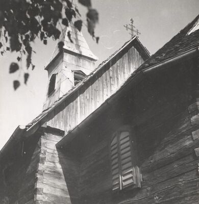 Buševec - Crkva sv. Ivana Krstitelja, detalj krova