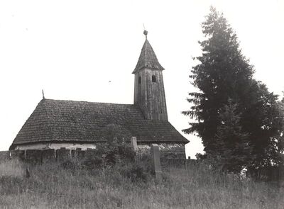 Salnik - Kapela sv. Paraskeve, apsida, bočno pročelje i zvonik