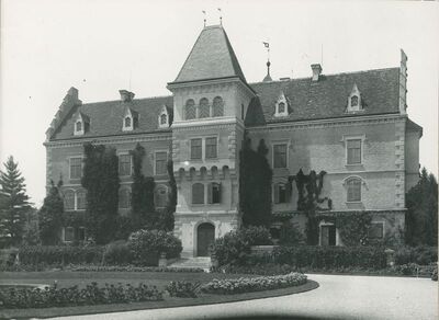 Maruševec - dvorac, glavno pročelje