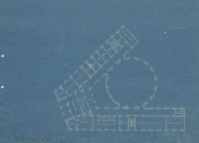 Palača burze, tlocrt/prvi kat