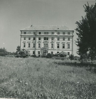 Ludbreg - Dvorac, glavno ulazno pročelje