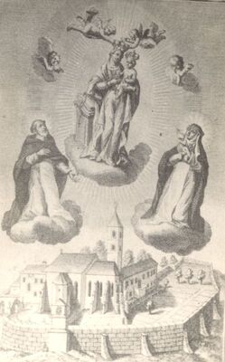 Remetinec - Župna crkva Blažene Djevice Marije, bakrorez