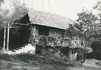 Sršići (Ozalj) - Tradicijska kuća, dvorišno pročelje