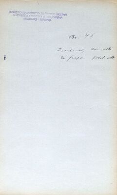 Zamolba banu za preporuku da političke oblasti budu na raspolaganju izaslanicima Zemaljskog povjerenstva