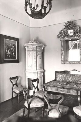 Januševec - Dvorac Januševec, mali salon