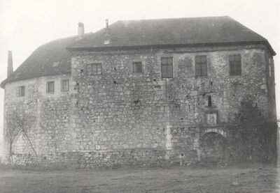 Ribnik - Stari grad, istočno pročelje