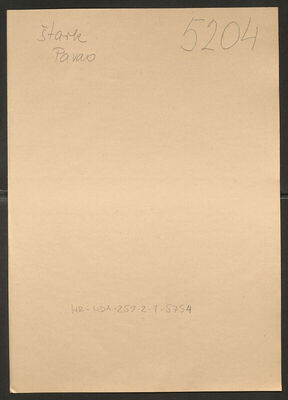 Štark, Pavao, 1902. Policijski karton