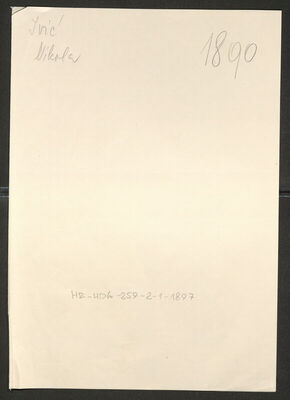 Ivić, Nikola, 4.8.1911. Policijski karton