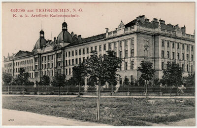 Austrija - Traiskirchen; Artiljerijska kadetska škola