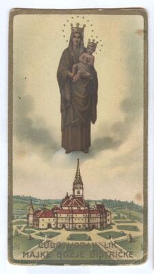 Čudotvoran lik Majke Božje Bistričke