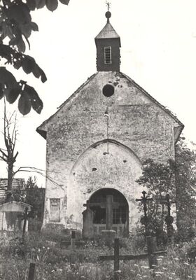 Dubrava - Kapela sv. Martina, glavno pročelje