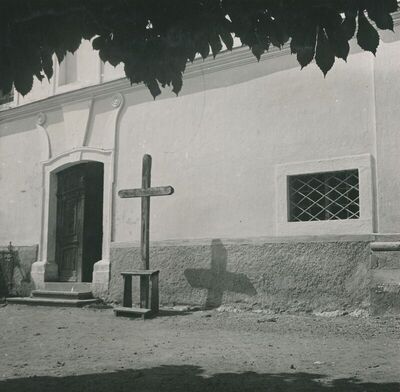 Klanjec - Župna crkva Navještenja Blažene Djevice Marije (franjevačka), vanjština, detalj