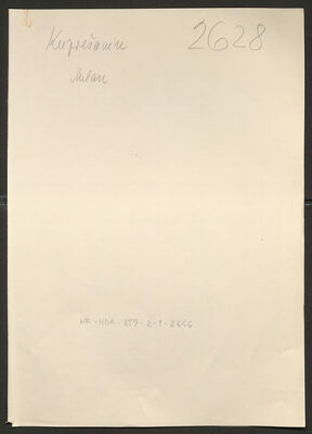 Kuprešanin, Milan, 7.4.1911. Policijski karton