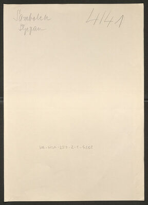 Sambolek, Stjepan, 10.12.1919. Policijski karton