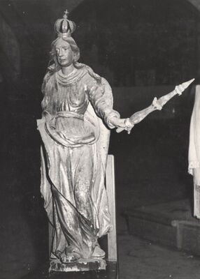 Dubrava - Župna crkva sv. Margarete, kip Blažene Djevice Marije