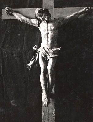 Kloštar Ivanić - Kompleks Franjevačkog samostana i crkva sv. Ivana Krstitelja, raspelo